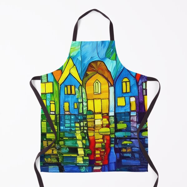 Item preview, Houses made from stained glass windows designed and sold by Andy Miles.