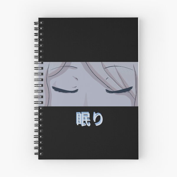 Item preview, Anime Girl Eyes Sleeping designed and sold by Vedeme.