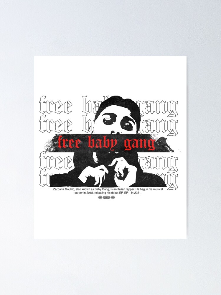 &ldquo;Free Baby gang&rdquo; Poster for Sale by stars-trend | Redbubble