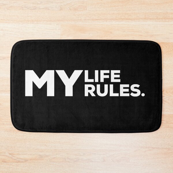 Item preview, My Life My Rules designed and sold by Binsagar.