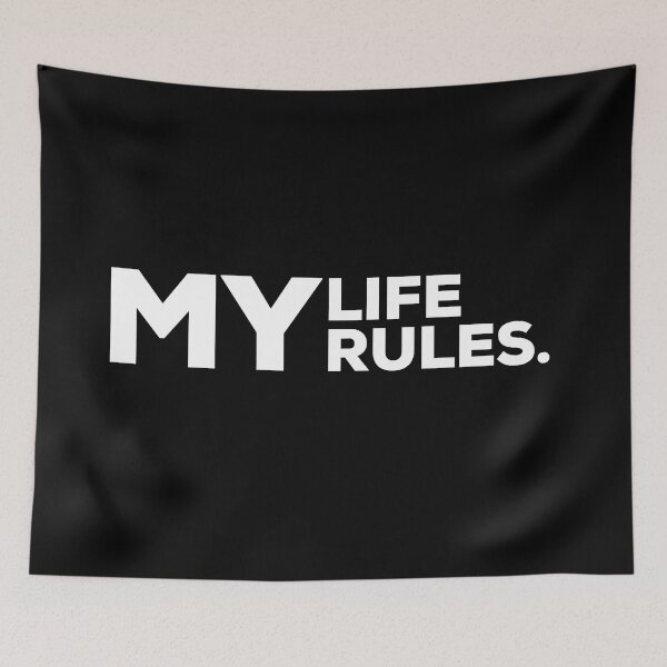 Item preview, My Life My Rules designed and sold by Binsagar.