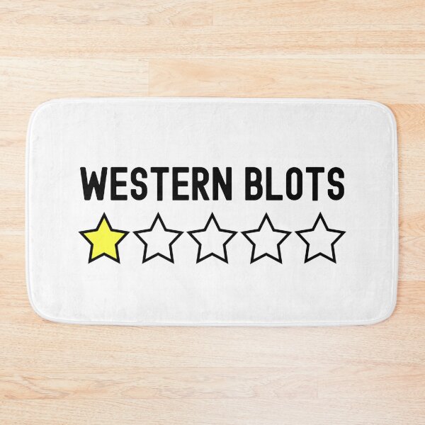 Item preview, Western Blots One Star Rating - Science, Funny Laboratory, Stem, Microbiology, Molecular Biology, Neuroscience, Cellular Biology designed and sold by jadedscientist.