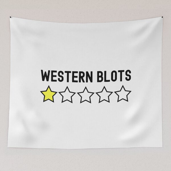 Item preview, Western Blots One Star Rating - Science, Funny Laboratory, Stem, Microbiology, Molecular Biology, Neuroscience, Cellular Biology designed and sold by jadedscientist.