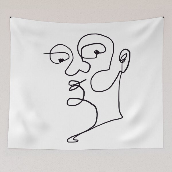 Item preview, Face #4 I see you designed and sold by Nina's Vibrant Art.