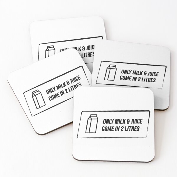 Item preview, Only milk and juice come in 2 litres designed and sold by mfzmfz.