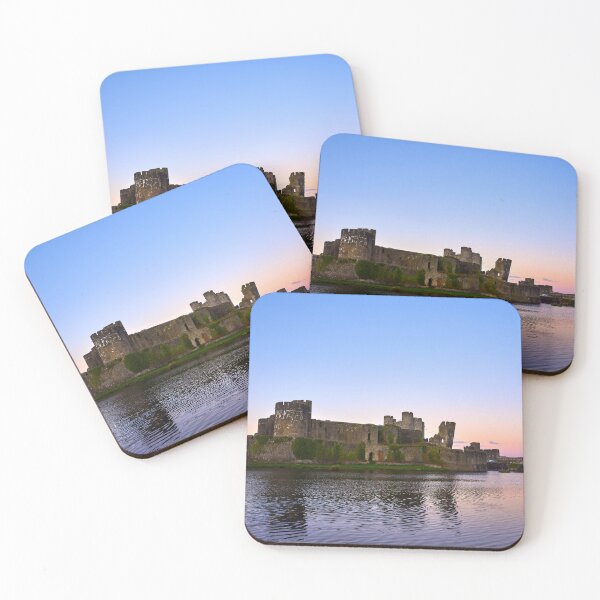 Item preview, Sunset, Caerphilly Castle, South Wales designed and sold by VnGphoto.