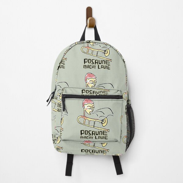 Item preview, Posaune Macht Laune, German, Trombone Player designed and sold by badlydrawnbabe.