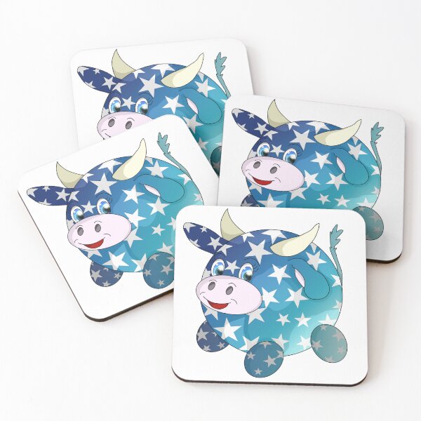 Item preview, starry sky happy cow designed and sold by BeingNow.