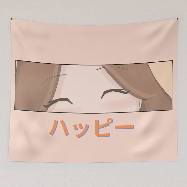 Item preview, Anime Girl Eyes Happy designed and sold by Vedeme.
