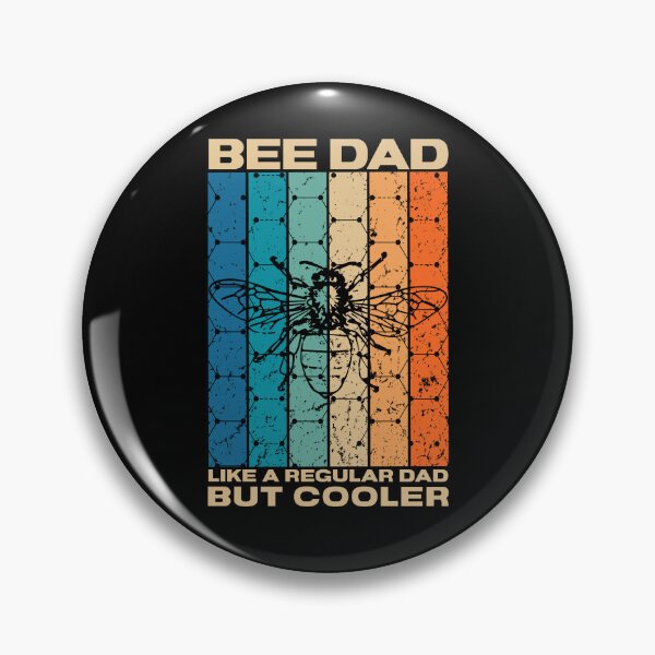 Item preview, Bee Dad Funny Beekeeper Beekeeping Apiarist Retro designed and sold by cimibaka25.