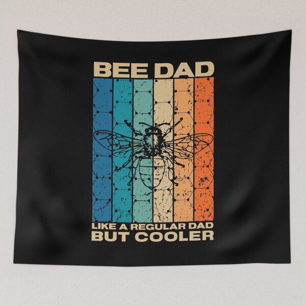 Item preview, Bee Dad Funny Beekeeper Beekeeping Apiarist Retro designed and sold by cimibaka25.