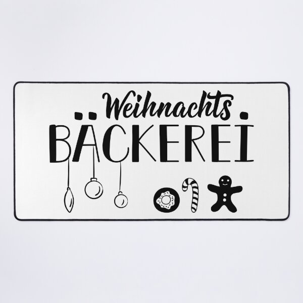 Item preview, Weihnachtsbäckerei. German text: Christmas baking. designed and sold by pidzam4e.