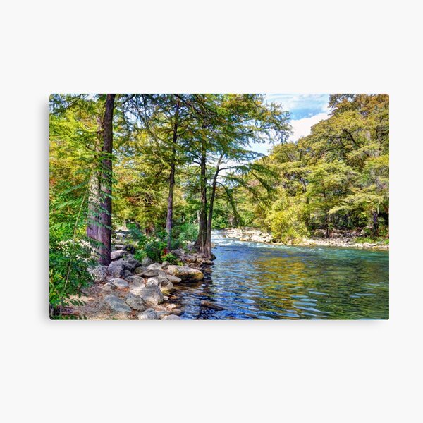 Guadalupe River - Gruene Canvas Print