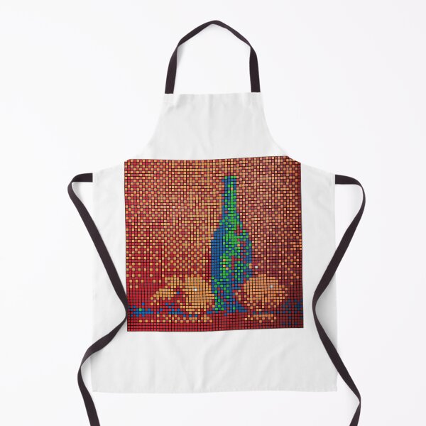 Item preview, Still life bottle and lemons mosaic Rubik's cubes designed and sold by Speedsam Cube.