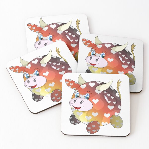 Item preview, sunset happy cow designed and sold by BeingNow.