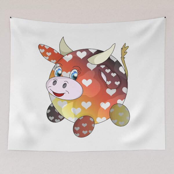 Item preview, sunset happy cow designed and sold by BeingNow.