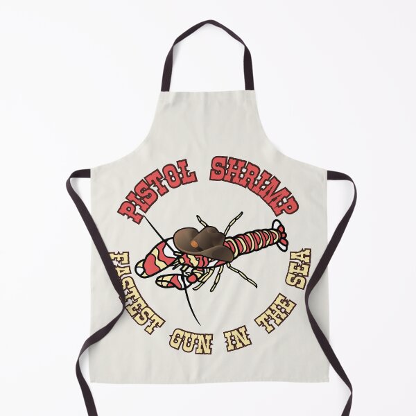 Item preview, Pistol Shrimp Fastest Gun in the Sea Circle designed and sold by FlakeyBiscuit3.