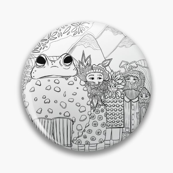 Item preview, Froggy and His Friends designed and sold by KinilaniArt.