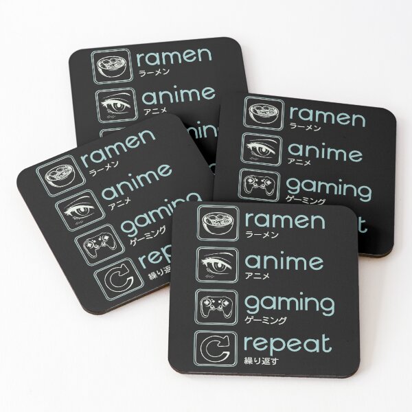 Item preview, Ramen Anime Gaming Reapeat designed and sold by Rob-Son.