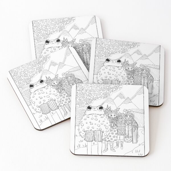 Item preview, Froggy and His Friends designed and sold by KinilaniArt.