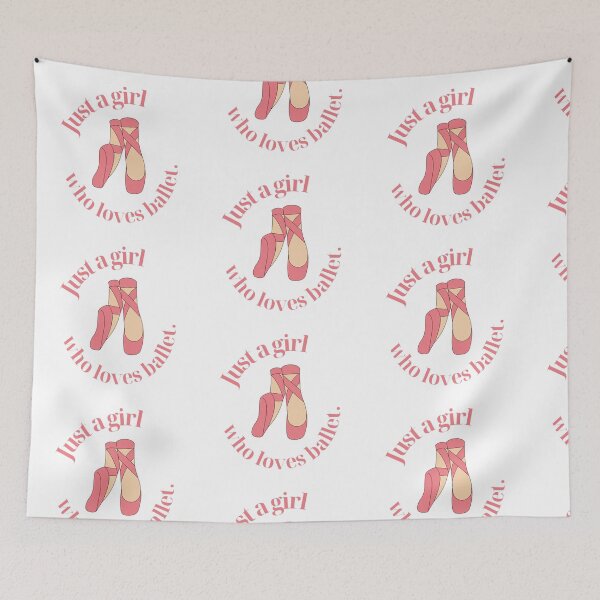 Item preview, Just A Girl Who Loves Ballet designed and sold by karolaan.