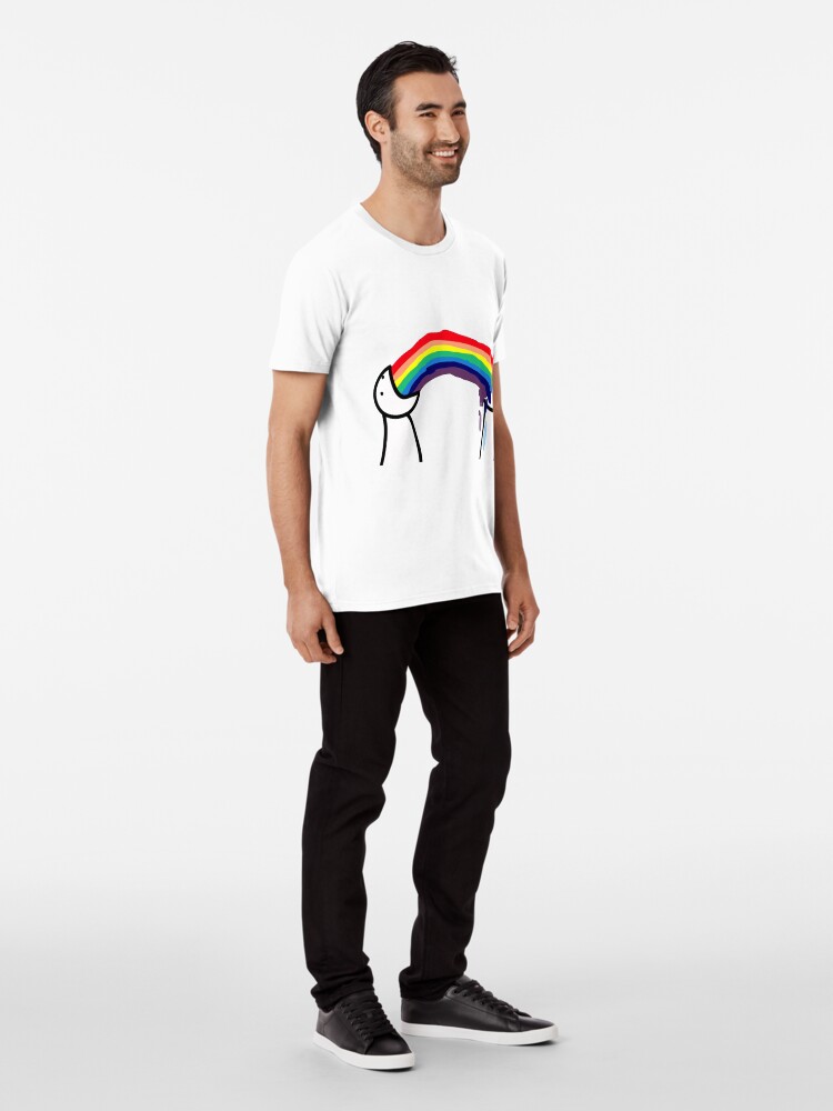 Asdf Movie Rainbow Items T Shirt By Rolandurr Redbubble - asdf movie t shirt roblox