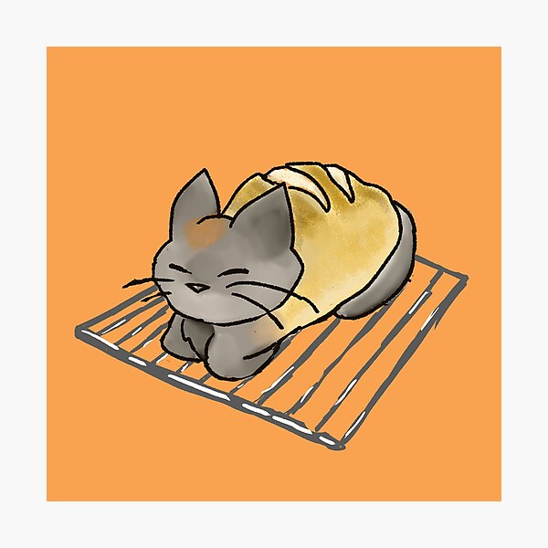 Item preview, Bread Kitty designed and sold by allthebeanz.