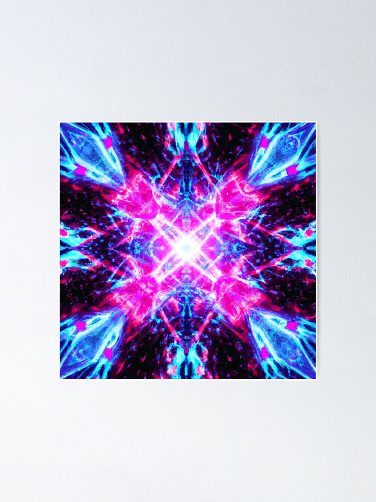 Thumbnail 1 of 3, Poster, Energy Burst designed and sold by EggheadK8.