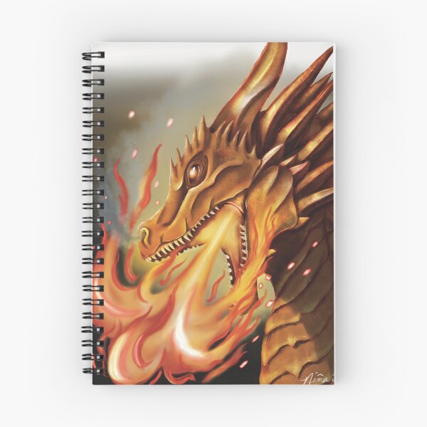 Item preview, Dragón de fuego designed and sold by Nina Bolen.