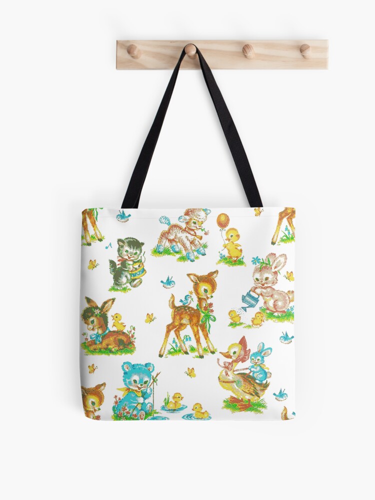 Bambi in the Wood, Reversible Tote Bag