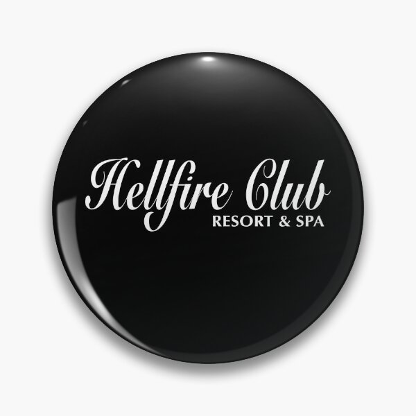 Item preview, HELLFIRE CLUB. RESORT AND SPA. WHITE. designed and sold by 5hertz.