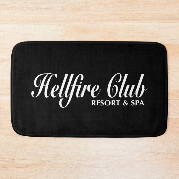 Aperçu de l'œuvre CLUB HELLFIRE. VILLAGE ET SPA. BLANCHE. créée et vendue par 5hertz.