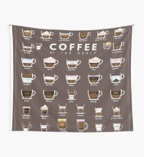 Coffe Chart Tapestry
