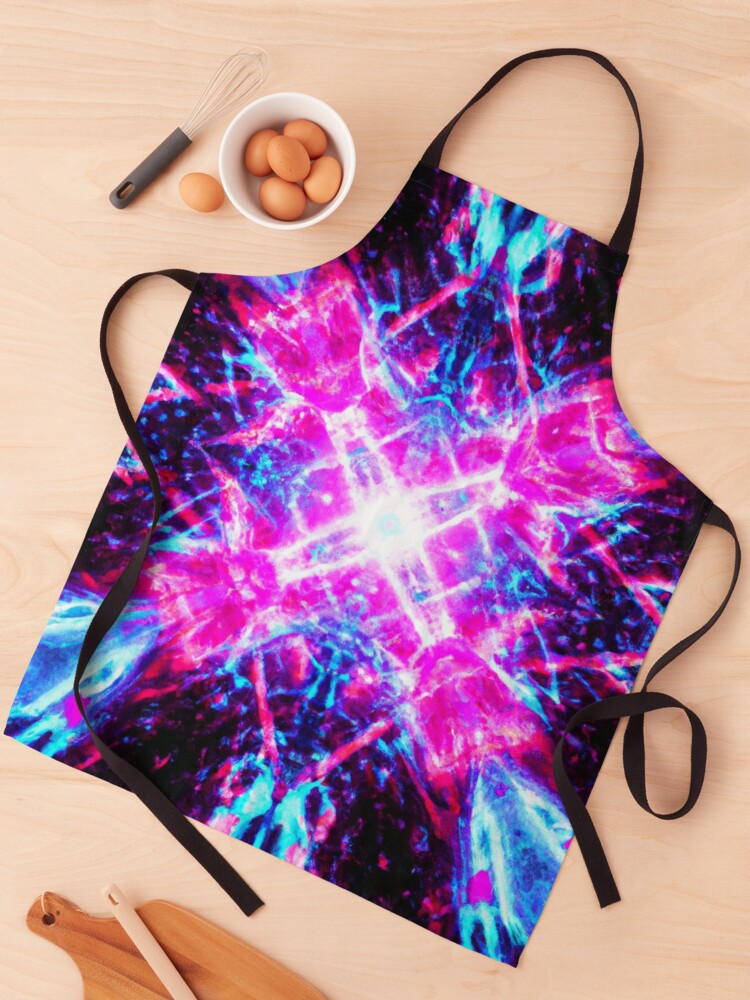 Thumbnail 1 of 6, Apron, Energy Burst designed and sold by EggheadK8.