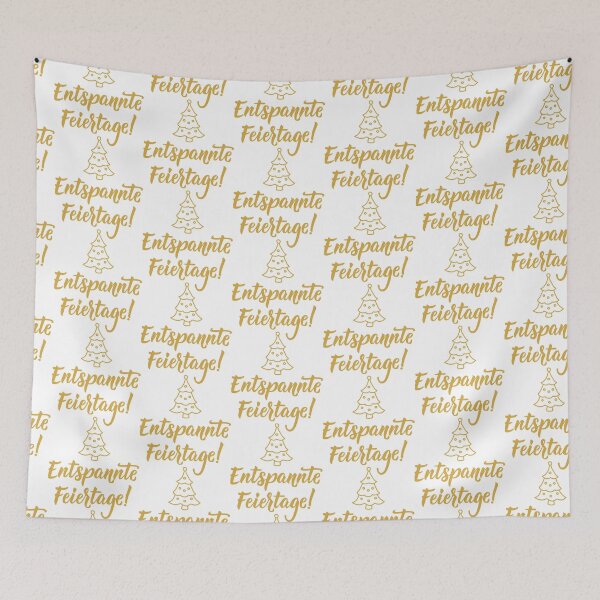 Item preview, Entspannte Feiertage. German text: Relaxed Holidays. designed and sold by pidzam4e.