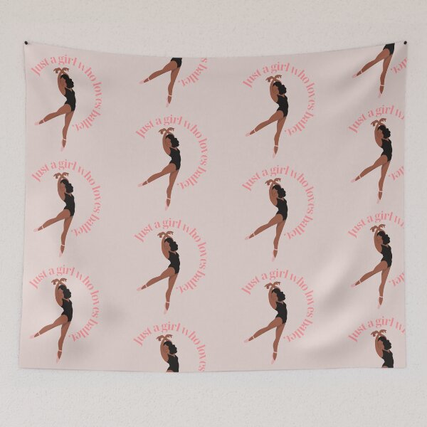 Item preview, Just A Girl Who Loves Ballet designed and sold by karolaan.