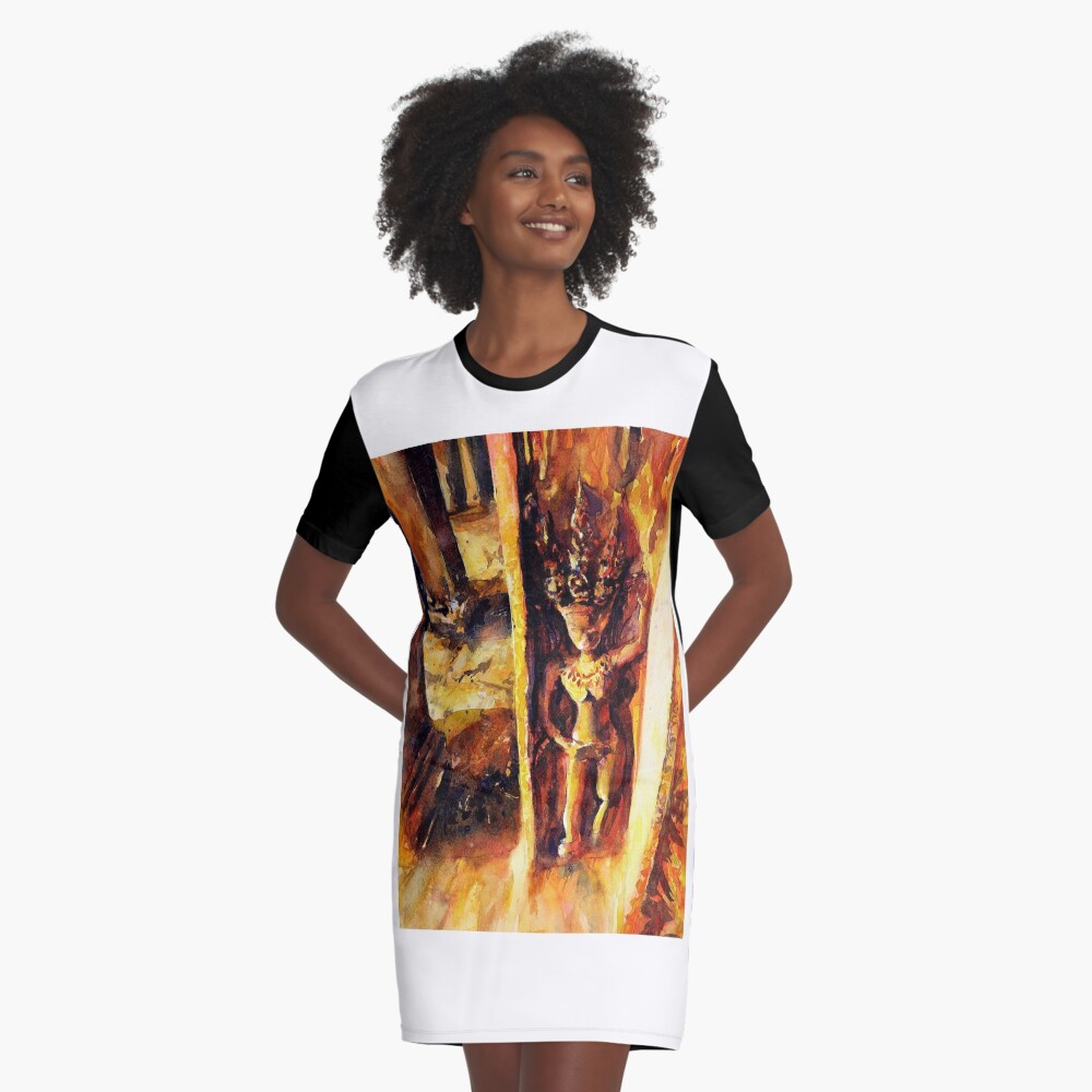 Item preview, Graphic T-Shirt Dress designed and sold by rfoxphoto.
