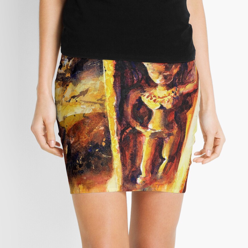 Item preview, Mini Skirt designed and sold by rfoxphoto.
