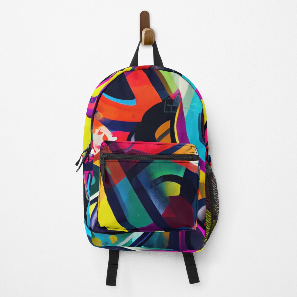 Aperçu de l'œuvre Sac à dos créée et vendue par CodeAndColors.