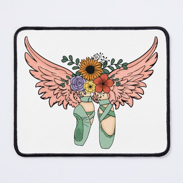 Item preview, Ballet shoes and wings designed and sold by BraveNewDesigns.