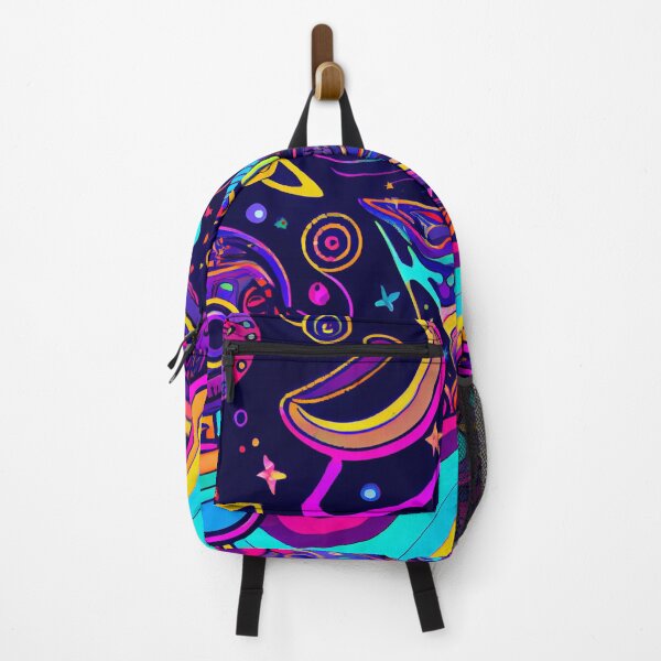 Artikelvorschau, Vibrant Abstract Pop Space Pattern Print Digital Painting entworfen und verkauft von CodeAndColors.