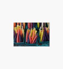 Colourful Carrots2 Art Board