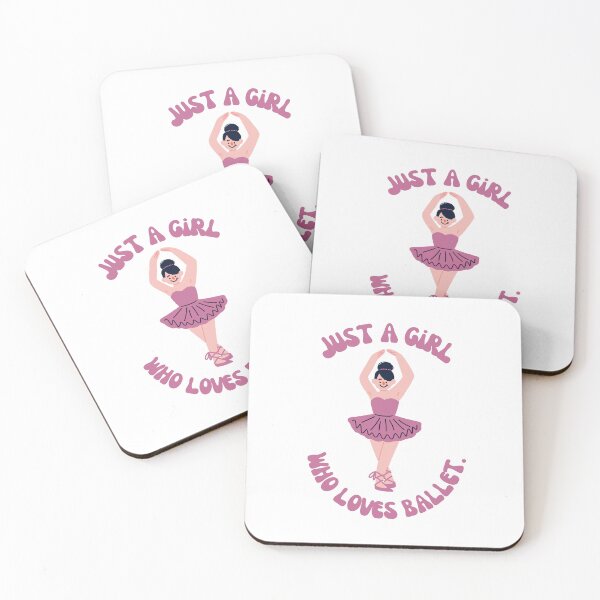 Item preview, Just A Girl Who Loves Ballet designed and sold by karolaan.