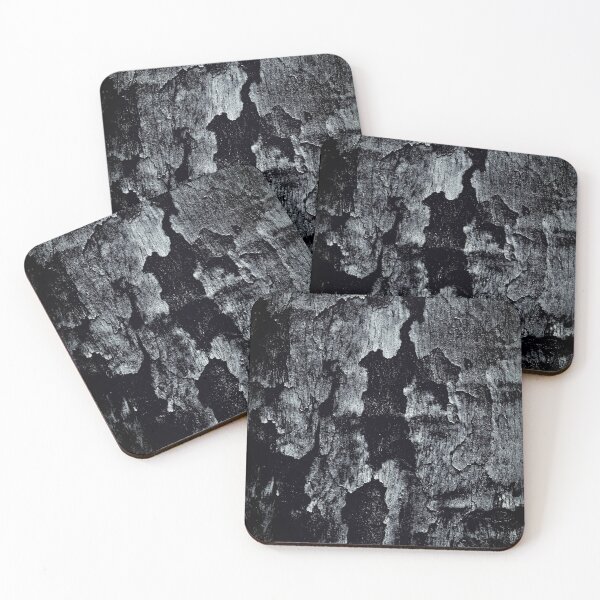 Item preview, Black and White Tree Bark Photo designed and sold by Adi Segal.