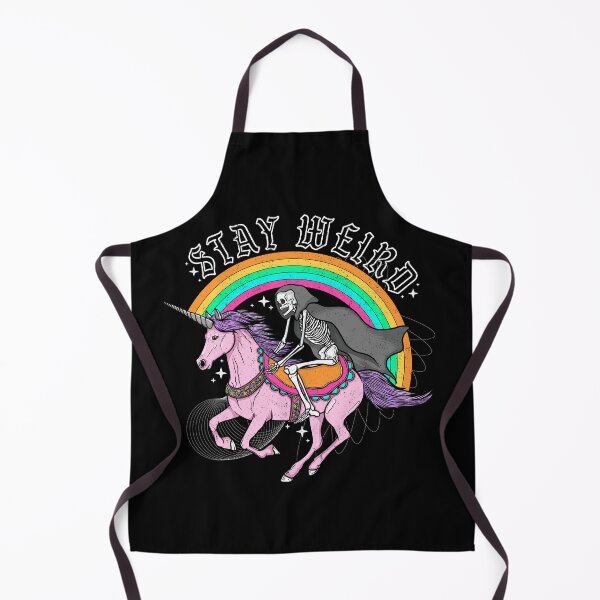 Aperçu de l'œuvre Restez bizarre licorne squelette créée et vendue par shanconart.