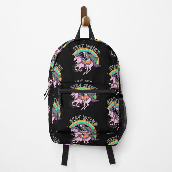 Aperçu de l'œuvre Restez bizarre licorne squelette créée et vendue par shanconart.