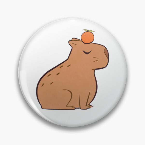 Capivara Pins and Buttons for Sale