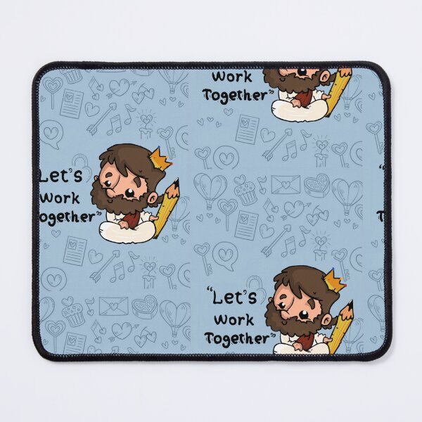 Item preview, jesus working together designed and sold by veroniaarafik.