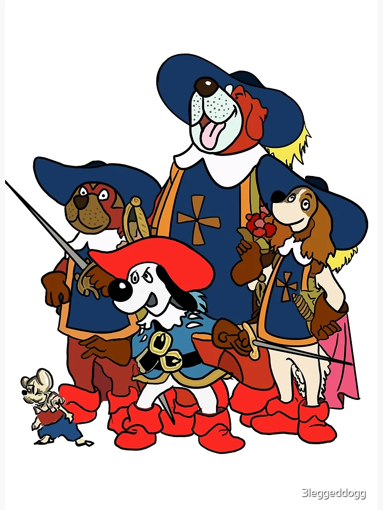 Dogtanian Poster for Sale by 3leggeddogg Redbubble