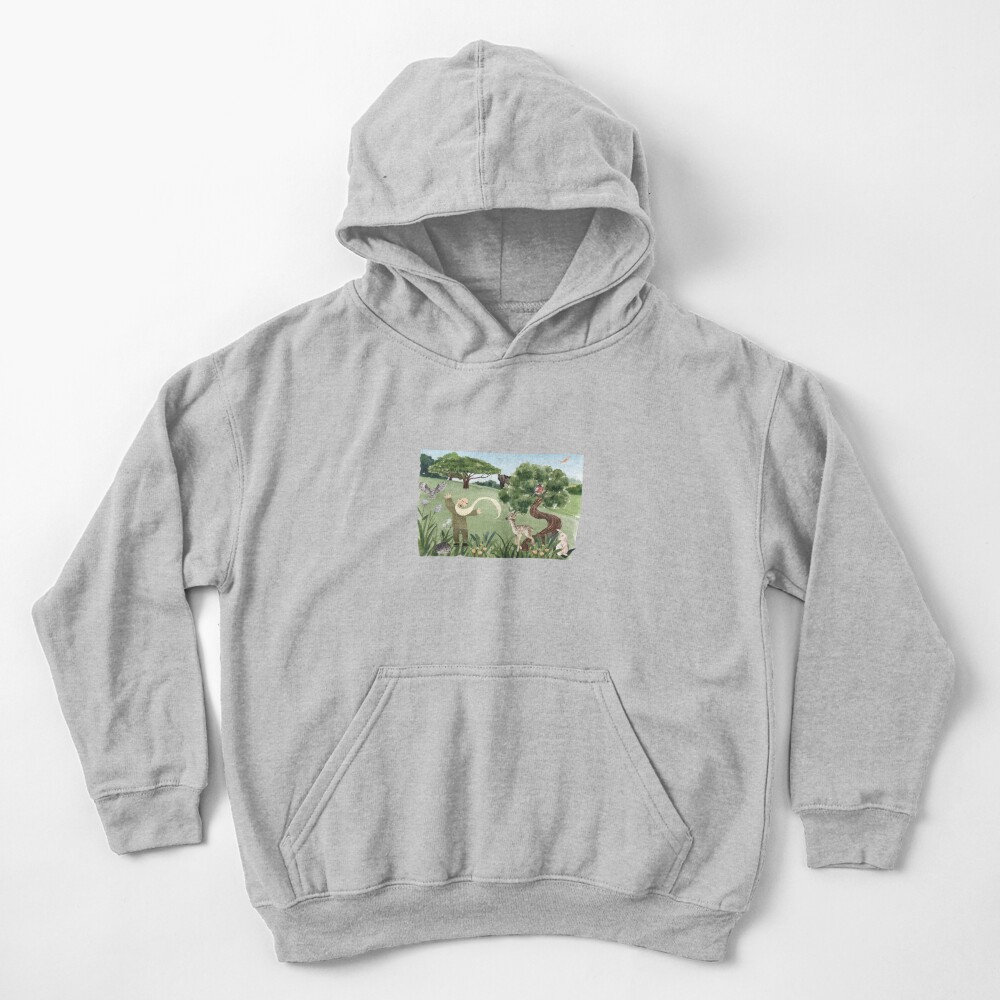 Magical Forest Kids Pullover Hoodie
